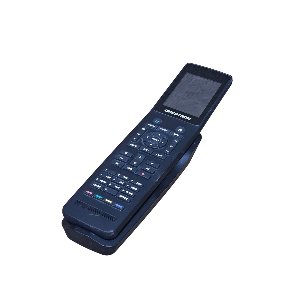 Crestron TSR-302-B Handheld Touch Screen Remote Black Solid Wireless Automation